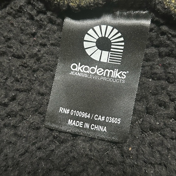 Akademiks Y2K Vintage Large Sherpa-Lined Men’s Streetwear Hoodie - EUC - Picture 8 of 9